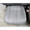 1986-1991 BMW E30 Sedan Basic Front Seat Pair Grey Silver Leather OEM