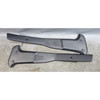  BMW E30 Sedan B Pillar Interior Trim Pair Black OEM 1985-1991