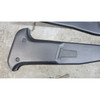  BMW E30 Sedan B Pillar Interior Trim Pair Black OEM 1985-1991