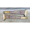  BMW E30 Sedan B Pillar Interior Trim Pair Black OEM 1985-1991
