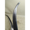 BMW E30 Sedan Rear Vent Window Sail Trim Pair Diamond Black 181 1985-1991 OEM