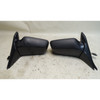 Damaged BMW E30 Heated Power Side Mirror Pair Diamond Black 181 1984-1991 OEM