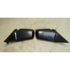 Damaged BMW E30 Heated Power Side Mirror Pair Diamond Black 181 1984-1991 OEM