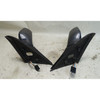 Damaged BMW E30 Heated Power Side Mirror Pair Diamond Black 181 1984-1991 OEM