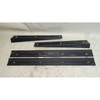 BMW E30 Sedan Door Sill Scuff Trim Cover Set Exterior 4pc 1985-1991 OEM