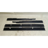 Damaged BMW E30 Sedan Interior Door Sill Carpet Trim Cover Set 1985-1991 OEM
