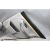 Damaged BMW E39 5-Series Rear Door Card Panel Pair Grey Leather OEM 1997-2003 