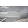 Damaged BMW E39 5-Series Rear Door Card Panel Pair Grey Leather OEM 1997-2003 
