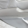Damaged BMW E39 5-Series Rear Door Card Panel Pair Grey Leather OEM 1997-2003 