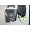 Damaged 1967-1976 BMW E10 114 2002 Coupe Rear Seatbelt Set Black OEM 