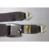Damaged 1967-1976 BMW E10 114 2002 Coupe Rear Seatbelt Set Black OEM 