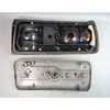 Damaged 88-92 BMW E30 Left Tail Light Lamp Housing w Bulb Tray OEM