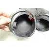 Damaged 1997-2003 BMW E39 Cabin Air Intake Tube Duct Pair OEM