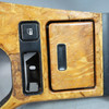 Damaged 1997-2003 BMW E39 5-Series Vavona Wood Center Console Trim Panel OEM