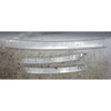 Damaged BMW E39 5-Series Touring Wagon Trim Set for Top of Trunk Lid Grey OEM