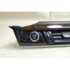 2014-2019 BMW F15 X5 F16 X6 Factory Brown Poplar Gloss Dash Wood Trim Pair OEM