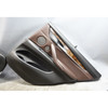 14-18 BMW F15 X5 Rear Door Panels Mocha Brown Extended Napa Leather w/ Shades OE