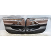 14-18 BMW F15 X5 Front Door Card Panels Mocha Brown Extended Napa Leather OEM