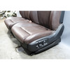 BMW F15 X5 Front Comfort Seat Pair Brown Napa Leather Heated/Cooled w/ TVs OEM