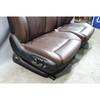 BMW F15 X5 Front Comfort Seat Pair Brown Napa Leather Heated/Cooled w/ TVs OEM