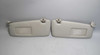1995-1999 BMW E36 318ti Compact Hatch Sun Visor Pair Grey Vinyl OEM