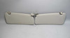 1995-1999 BMW E36 318ti Compact Hatch Sun Visor Pair Grey Vinyl OEM