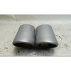 2014-2018 BMW F15 X5 35i 35d Factory Exhaust Tip Pair Aluminum Look OEM