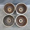 84-91 BMW E30 3-Series 15" Style 5 BBS Basket-Weave Alloy Wheel Rim Set OEM