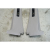 Damaged 1995-1999 BMW E36 318ti Compact B-Pillar Interior Trim Pair Grey OEM