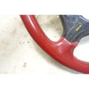 BMW E36 3-Series Z3 Steering Wheel Tannin Red Leather 4 Spoke OEM