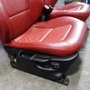 96-98 BMW Z3 Roadster Front Seat Pair Tannin Red Leather OEM