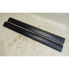 1996-2002 BMW Z3 Roadster Coupe Black Interior Door Sill Cover Pair OEM