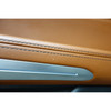BMW X7 Rear Door Card Panel Pair Tartufo Brown Leather OEM 2019-2022 G07