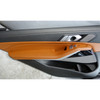 BMW X7 Rear Door Card Panel Pair Tartufo Brown Leather OEM 2019-2022 G07