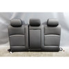 BMW F10 Rear Seat Backrest Black Leather Exclusive Seam Heat OEM 11-16 5-Series 