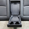 BMW F10 Rear Seat Backrest Black Leather Exclusive Seam Heat OEM 11-16 5-Series 