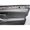 BMW F10 Front Door Card Panel Trim Pair Black Leather OEM 2011-2016 5-Series 