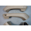 91-95 BMW E34 5-Series Door Panel Grab Handle Trim Set Beige Pergament OEM