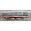 89-93 BMW E34 6-Cylinder Front Nose Panel w Kidney Grilles Calypso Red OEM
