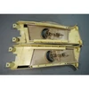 BMW E46 Sedan Touring B-Pillar Trim Cover Pair Beige 1999-2005 3-Series OEM