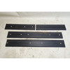BMW E34 525i 535i Exterior Door Entry Sill Trim Cover 4pc Set OEM 1989-1995