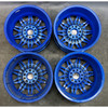 1992-1999 BMW DS1 Motorsport Style 22 Wheel Set of 4 Rims Blue 17x7.5 OEM E36