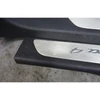 2011-2016 Porsche Panamera 4 970 Front Door Sill Trim Cover Pair Black OEM