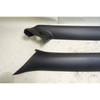 2003-2008 BMW E85 Z4 Roadster A-Pillar Windshield Column Trim Covers Black OEM