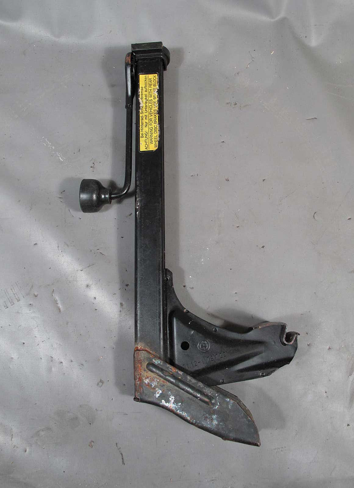 BMW E21 E30 3-Series Factory Spare Tire Lifting Jack Tool 1977