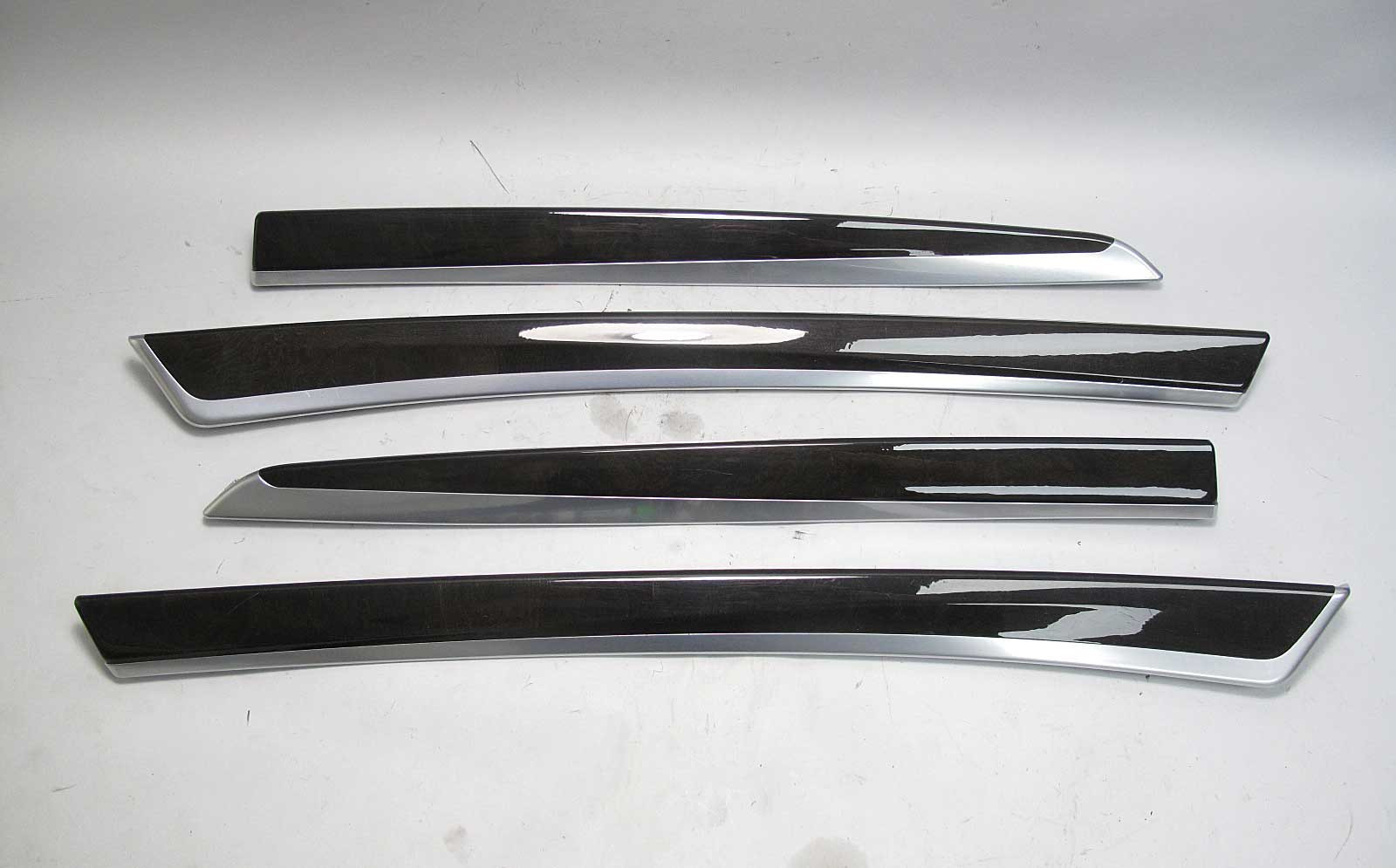 BMW F10 5-Series Factory Interior 4 Door Wood Trim Finisher Set