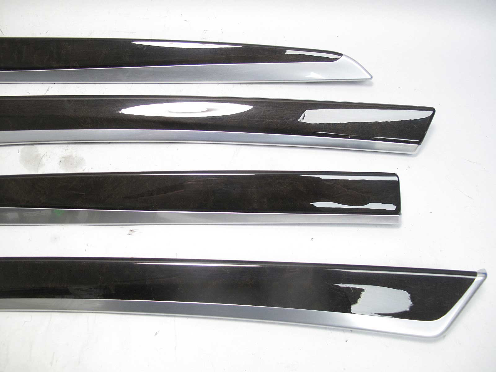 BMW F10 5-Series Factory Interior 4 Door Wood Trim Finisher Set