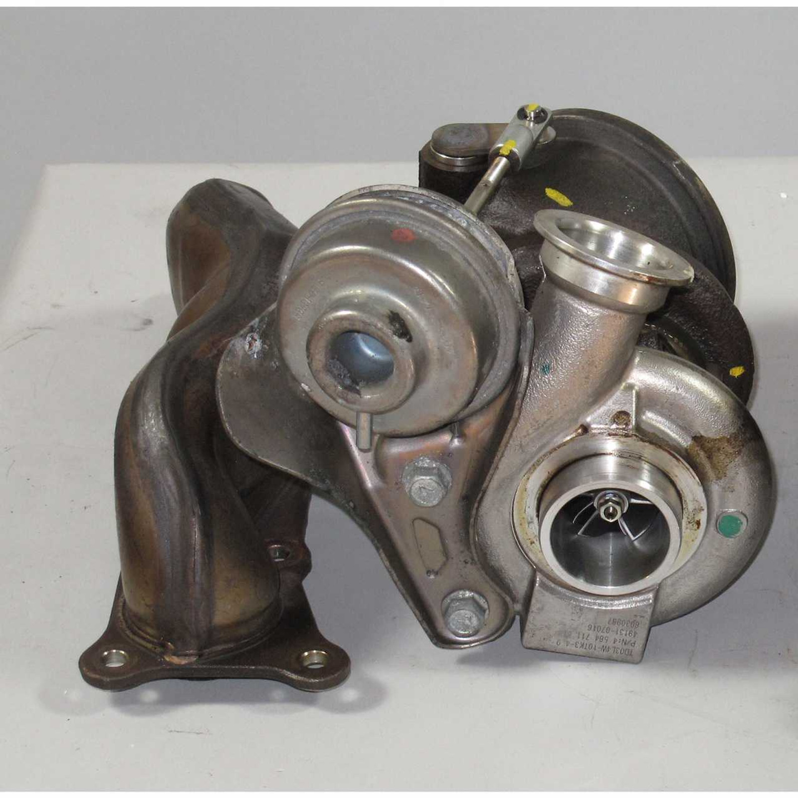 BMW E90 E92 335i N54 Bank 2 Turbo Charger with Rebuilt Wastegate 