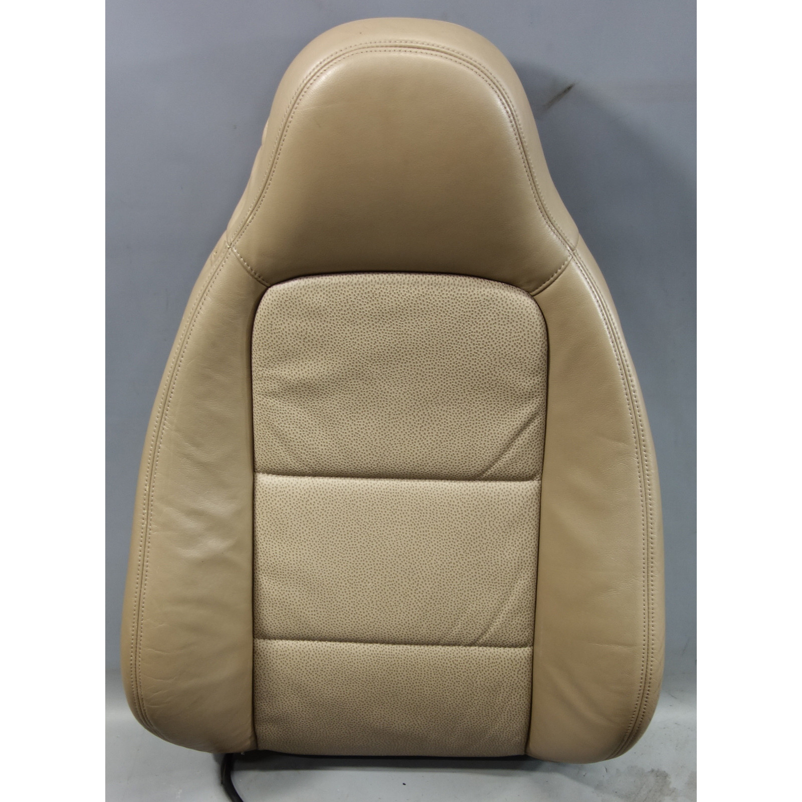 1996-1998 BMW Z3 Roadster Right Passenger Seat Backrest Sand Beige