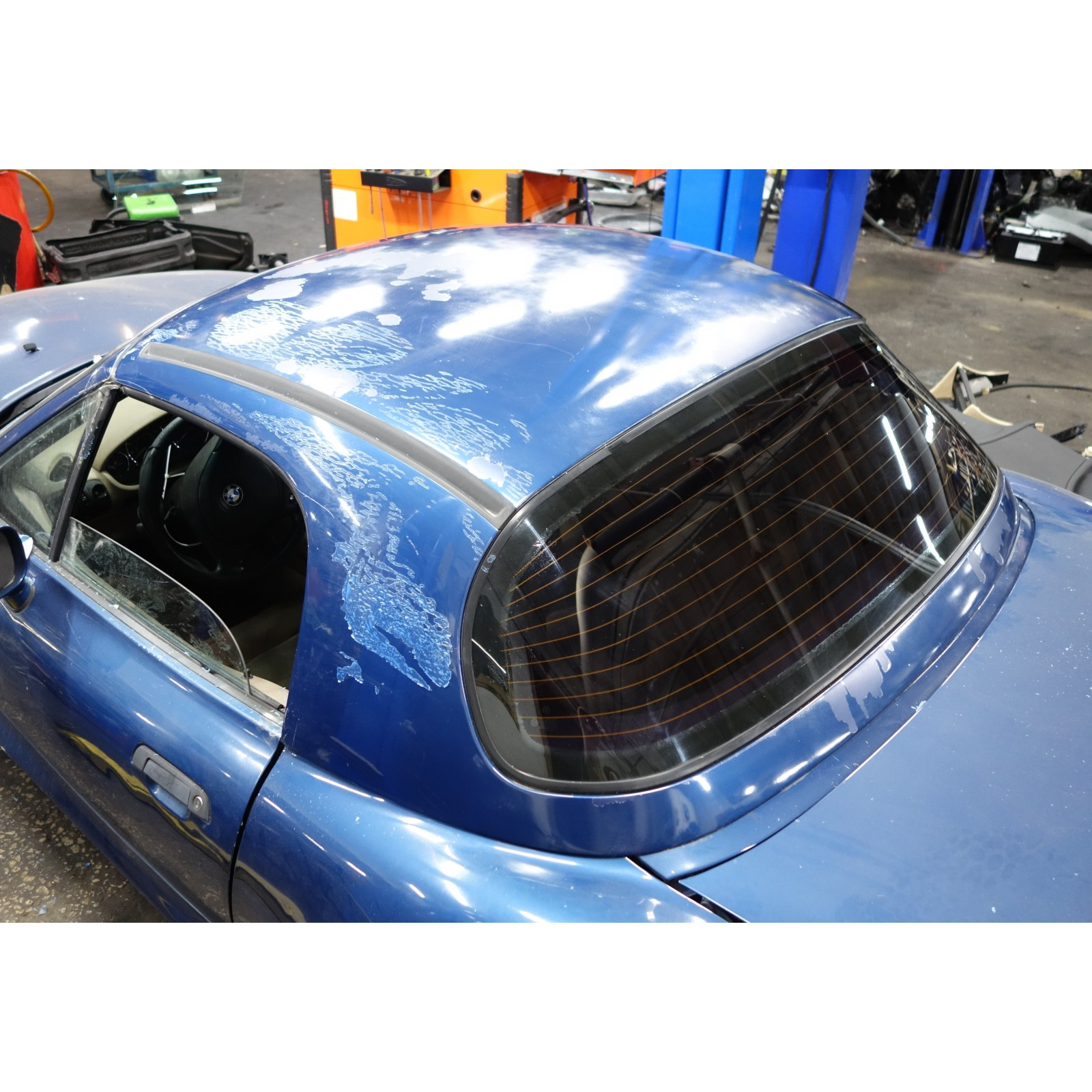 1996-2002 BMW Z3 Roadster Convertible Hardtop Roof Assembly Blue w
